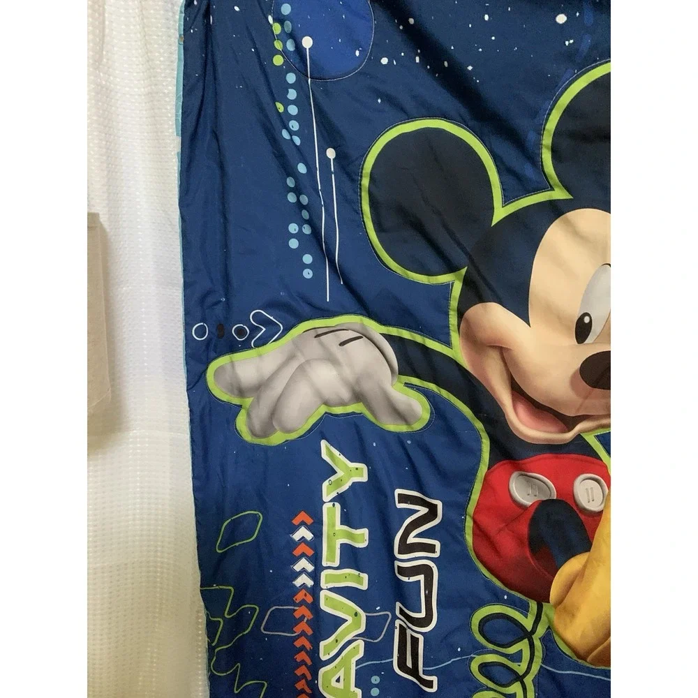 Disney‎ Mickey Kids Blanket Comforter & Top sheet Donald Duck, Pluto Space 40x55